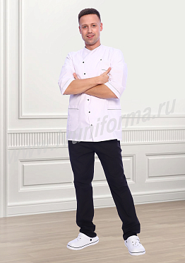 Куртка повара мужская арт. ПВ-01-10-ТС