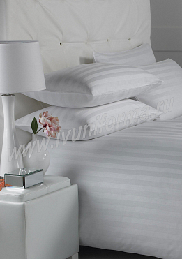 Комплект постельного белья из страйп-сатина