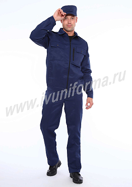 Костюм рабочий мужской арт. Р-02-15-ГР